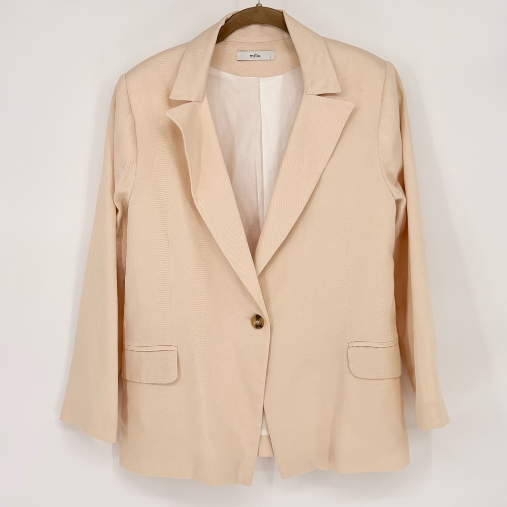 MILLA CREAM BLAZER - Picture 3 of 12